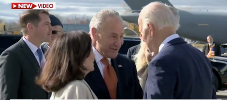 WATCH: Chuck Schumer tells Biden Georgia ‘going downhill’ for Democrats on hot mic