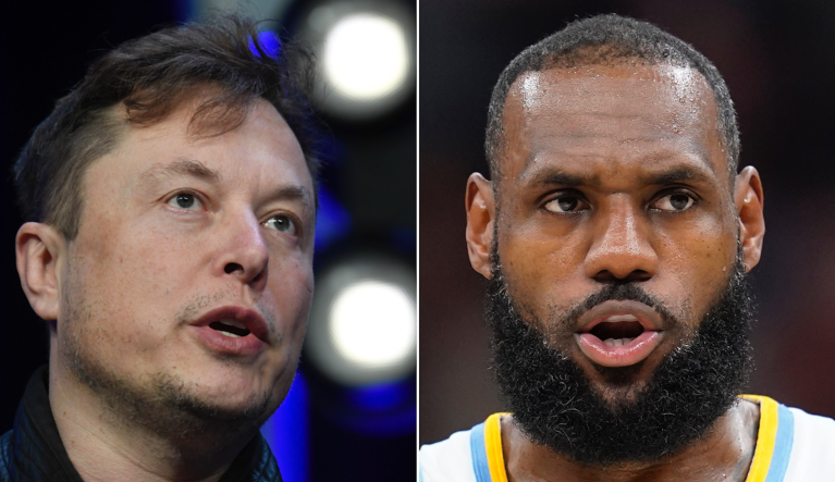 Elon Musk dismisses LeBron James complaint of racial slurs increase on Twitter