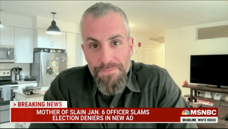 WATCH: Police officer present on Jan. 6 slams Kari Lake on MSNBC