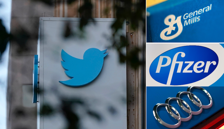 Uncertain flight plan: General Mills, Pfizer, and Audi join those pausing Twitter ads