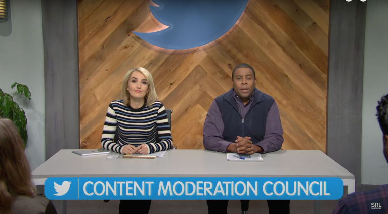 WATCH: SNL mocks Twitter content moderation under Elon Musk