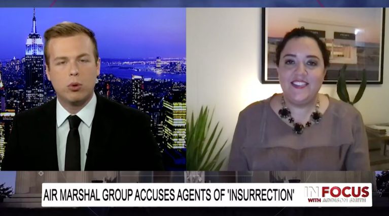 WATCH: Anna Giaritelli explains flight safety fears as marshals are deployed to border