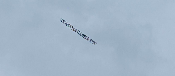 Comer shrugs off attack by Democratic-aligned group flying banner over Kentucky Derby