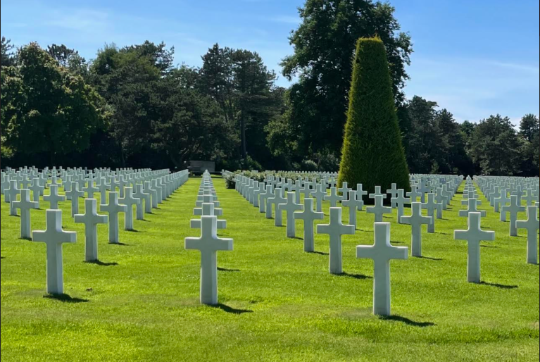 Visiting the beaches of Normandy and commemorating D-Day