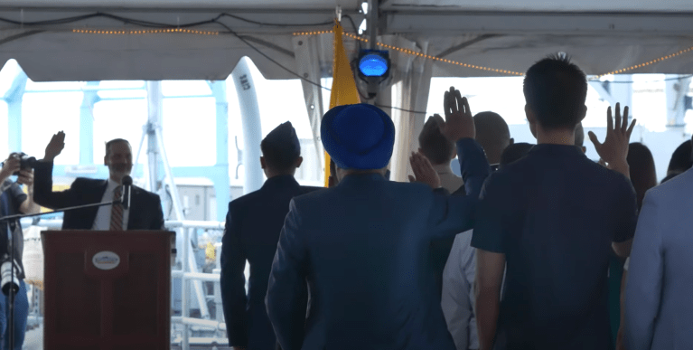 Leftists in Congress trashed July 4, but these immigrants celebrated it and became citizens