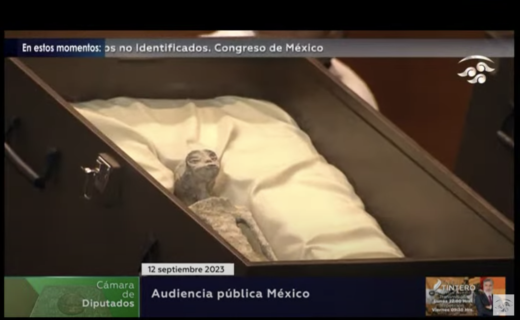 ‘Alien corpses’ unveiled at Mexico’s Congress as UFO speculation intensifies