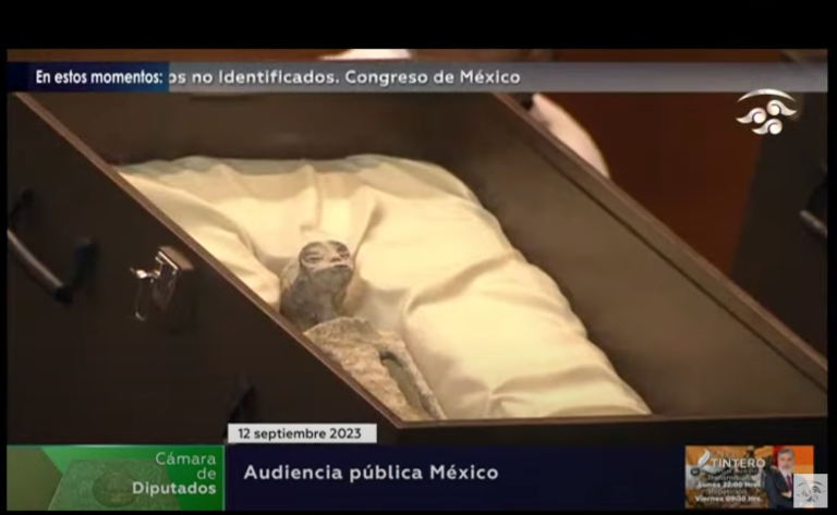 ‘Alien corpses’ unveiled at Mexico’s Congress as UFO speculation intensifies