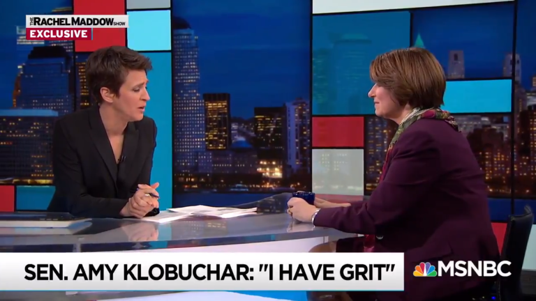 MSNBC 2020 superlatives: Rachel Maddow calls Amy Klobuchar the ‘funny’ one