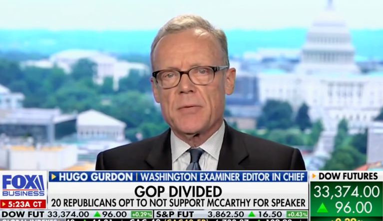 WATCH: Hugo Gurdon warns faith in GOP rests in handling of House Speaker vote