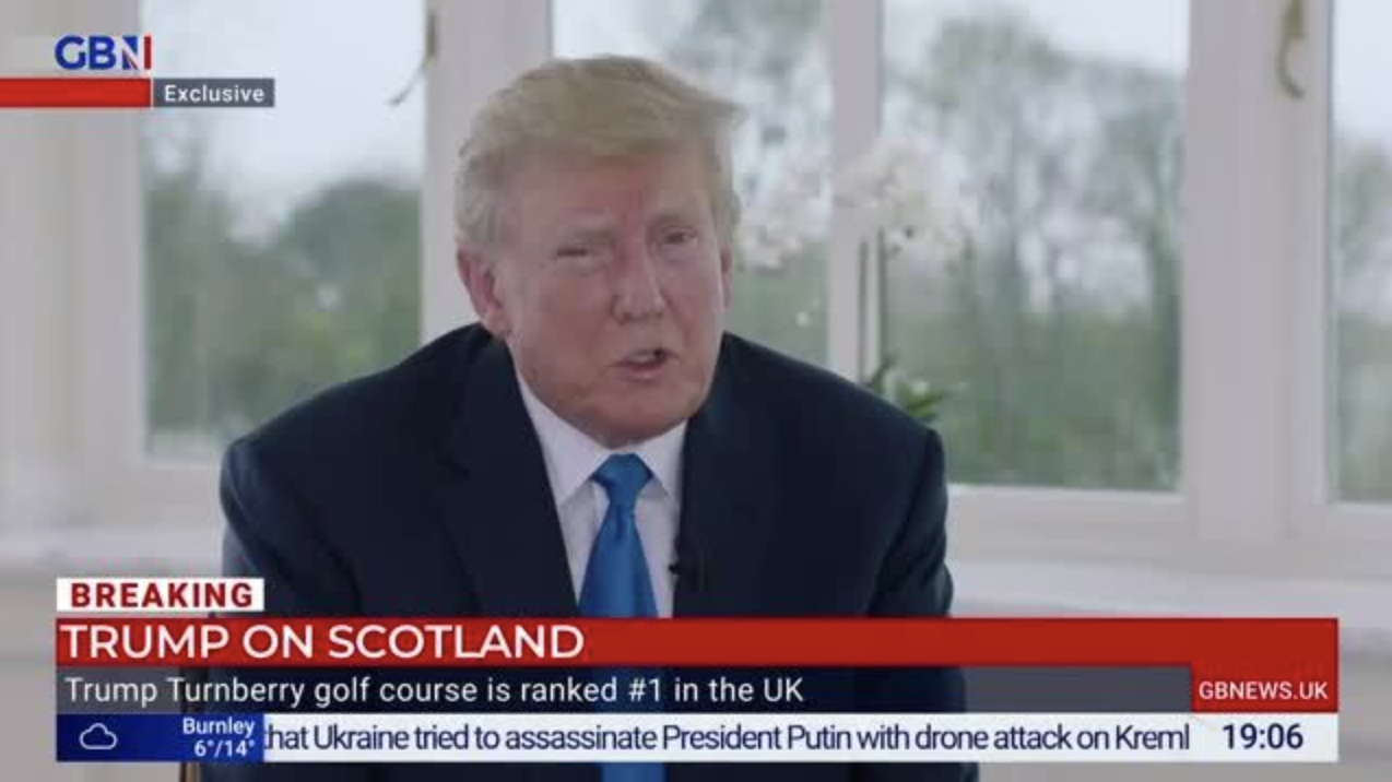 Trump calls out Biden for being ‘very disrespectful’ in coronation absence