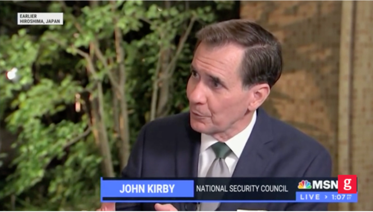 Kirby: ‘China’s influence can be a good thing’ since Putin listens to Xi