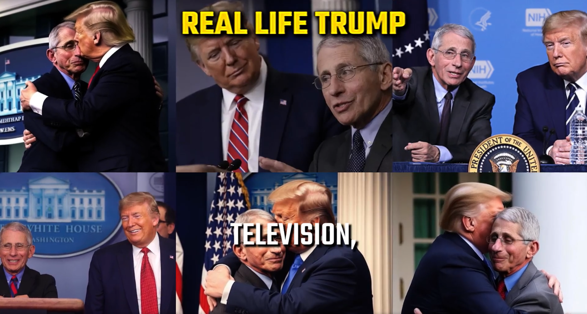 DeSantis uses AI-generated images to attack Trump and Fauci in campaign ad