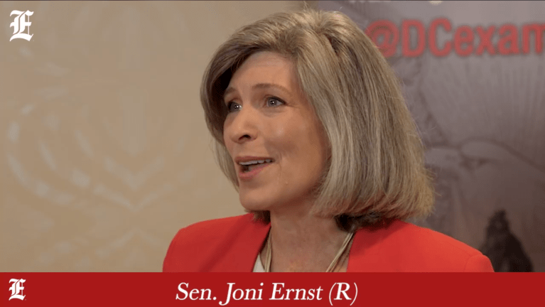 Joni Ernst discusses importance of legislation to protect women’s sports