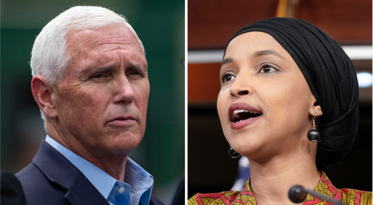 Ilhan Omar slammed by Mike Pence over plan to skip Israeli president’s speech