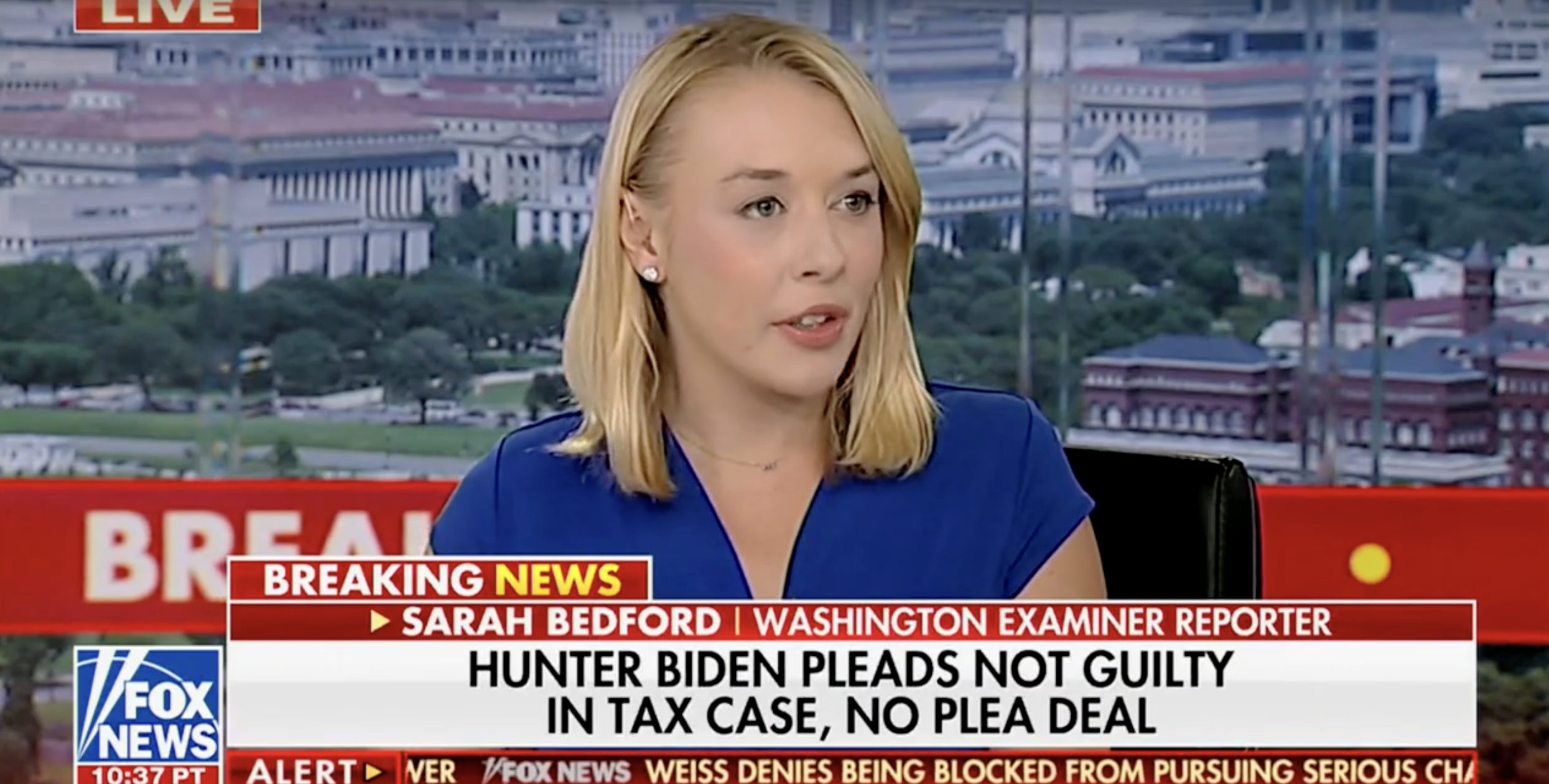 Sarah Bedford says Hunter Biden courtroom appearance ‘corroborates’ IRS whistleblower testimony