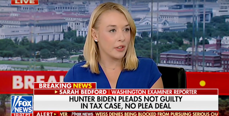Sarah Bedford says Hunter Biden courtroom appearance ‘corroborates’ IRS whistleblower testimony