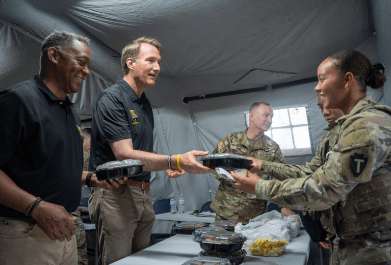 Youngkin at the border: Biden policies kill five Virginians a day