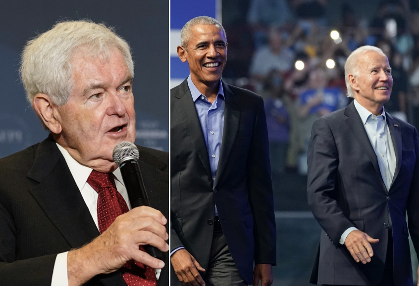 Obama is ‘driving force’ in White House amid Biden’s ‘cognitive collapse’: Newt Gingrich