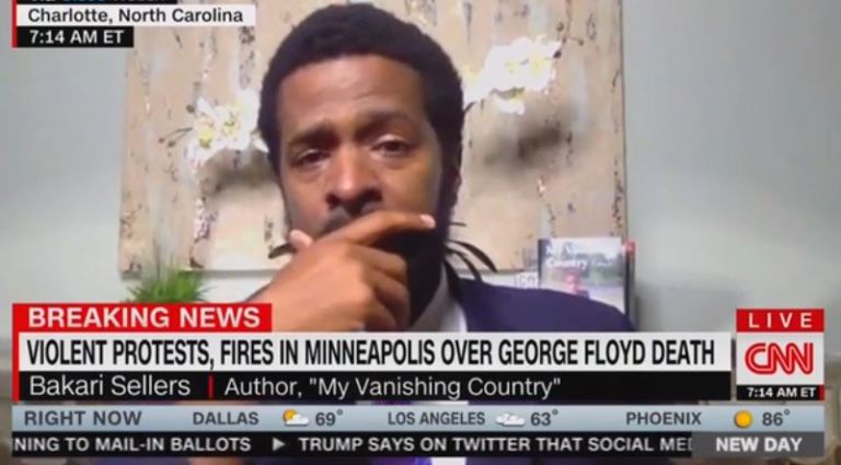 ‘I feel like I lost my brother’: CNN commentator breaks down in tears over George Floyd death