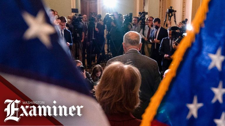 Chuck Schumer speaking after Senate voted no on Women's Health Protection Act