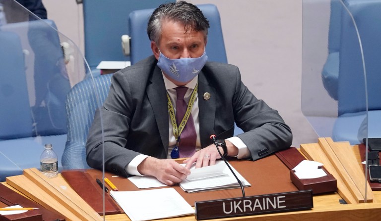 Ukraine accuses Russian military of using drone to attack troops