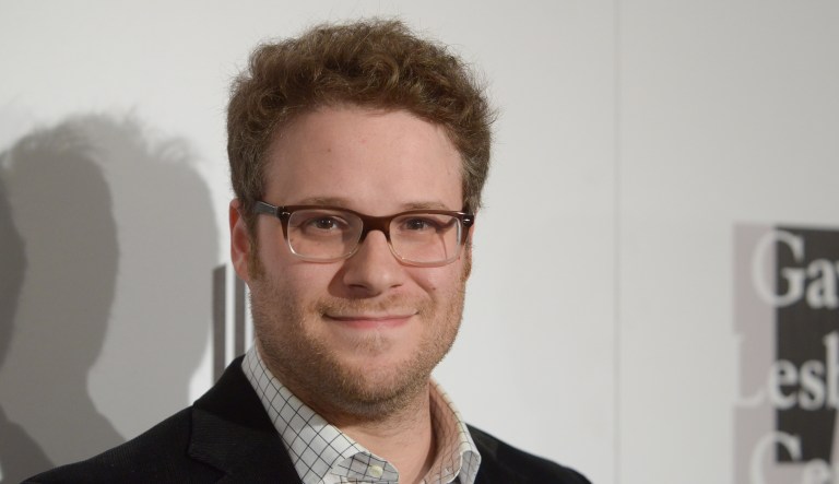 Seth Rogan arrives at the L.A. Gay and Lesbian Center's "An Evening" at the Beverly Wilshire on Thursday, March 21, 2013 in Los Angeles.