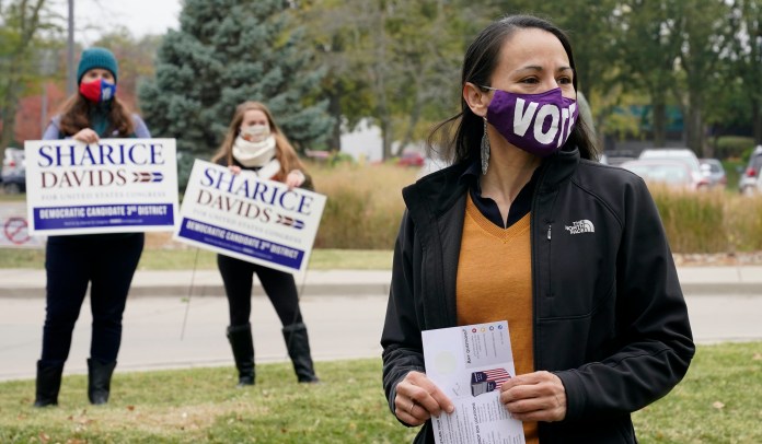 Democratic Rep. Sharice Davids set for rematch against 2020 rival in Kansas swing district
