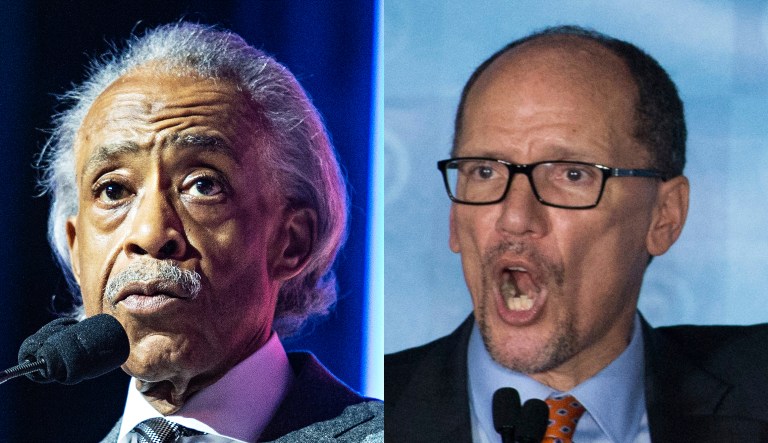 Al Sharpton, Tom Perez.