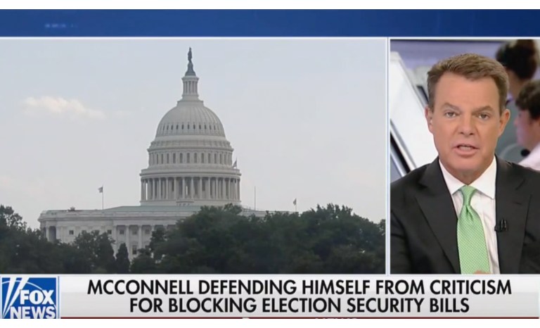 Fox’s Shep Smith interrupts broadcast to ‘fact-check’ McConnell