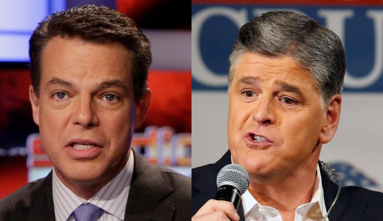 Shepard Smith and Sean Hannity
