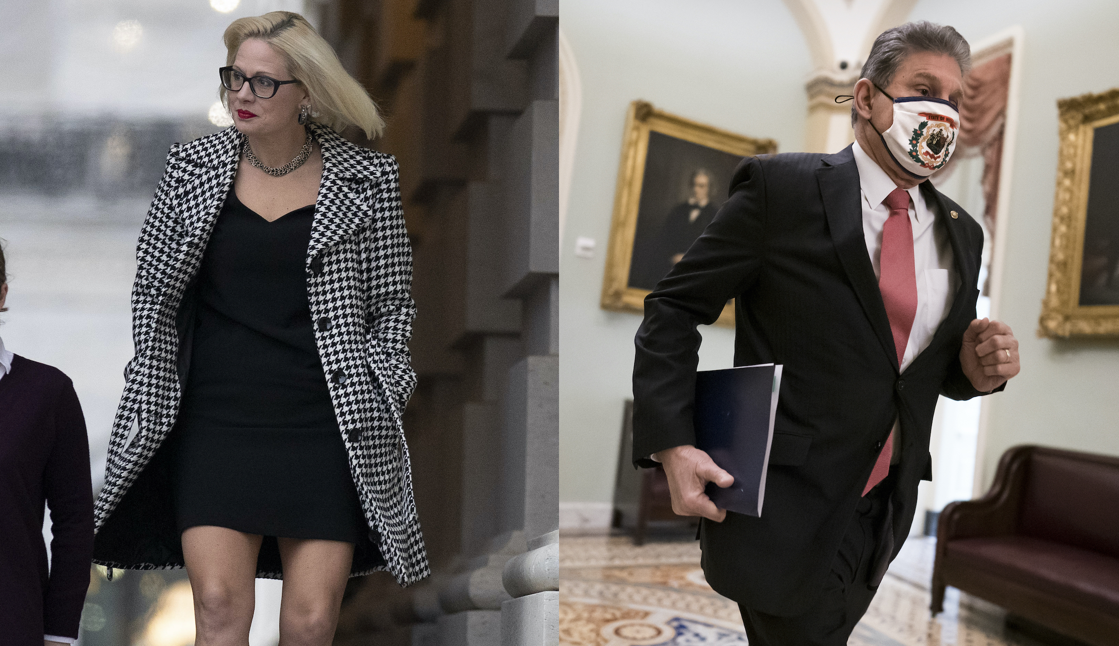 Joe Manchin and Kyrsten Sinema