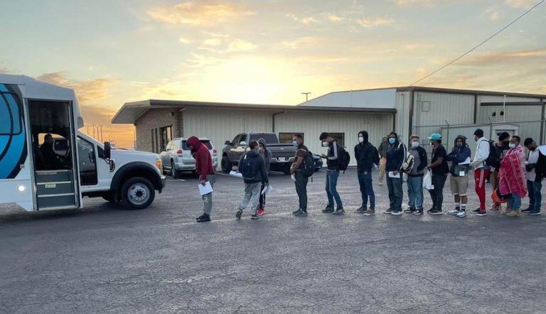 Tiny Texas town of Carrizo Springs bears brunt of migrant releases at border