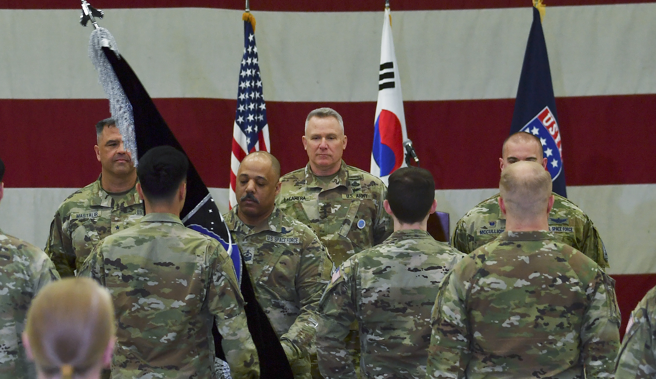 US opens Space Force unit in South Korea