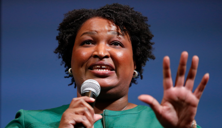 Stacey Abrams.