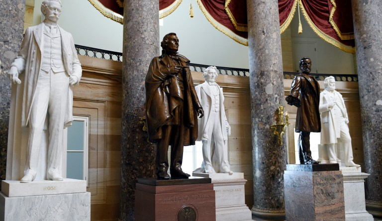 House set to vote on removing 16 racially insensitive statues from the Capitol