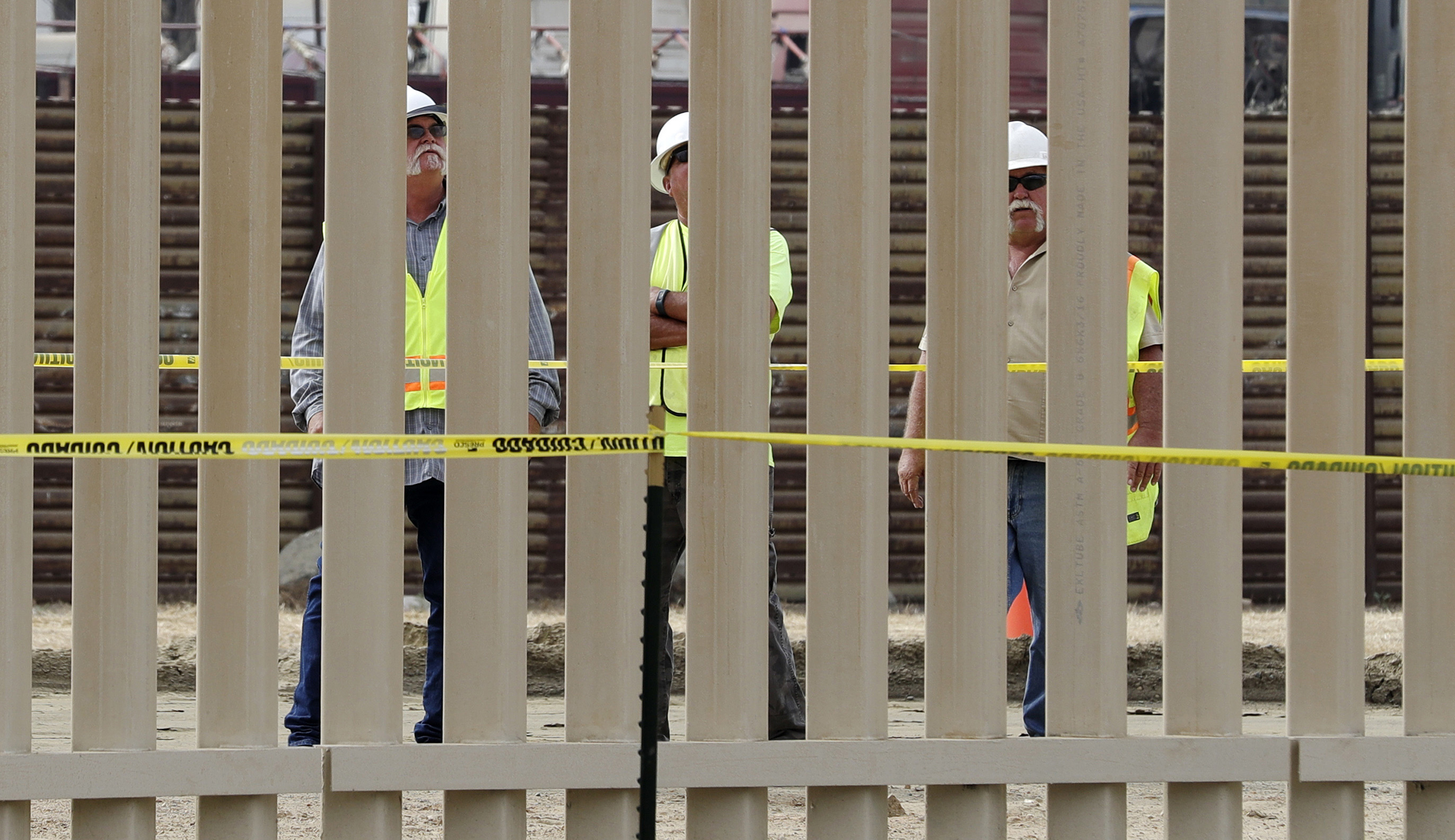 The ‘wall’ is now ‘steel slats’ and Trump has screwed his supporters