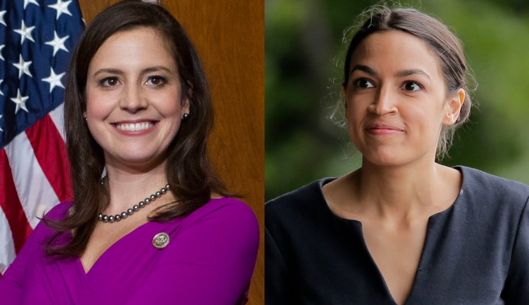 Elise Stefanik and Alexandria Ocasio-Cortez