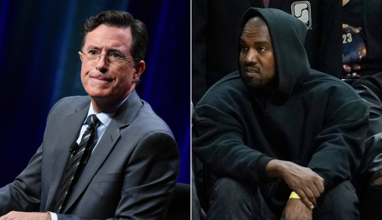 WATCH: Stephen Colbert bans Kanye West from The Late Show amid controversy