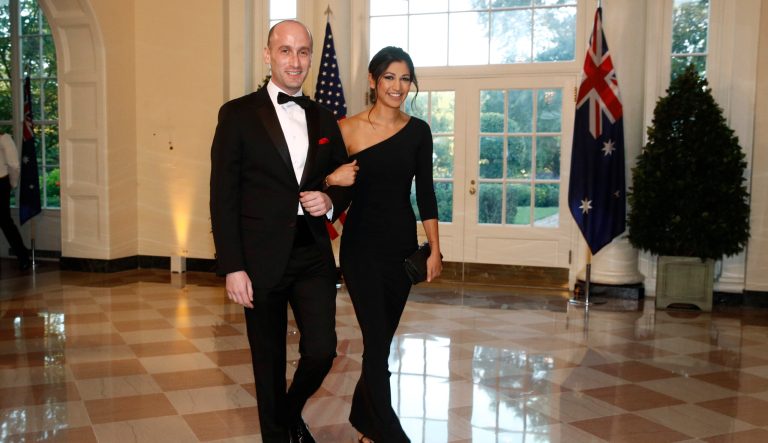 ‘Before you pity her’: Pence press secretary mocked for dating Stephen Miller