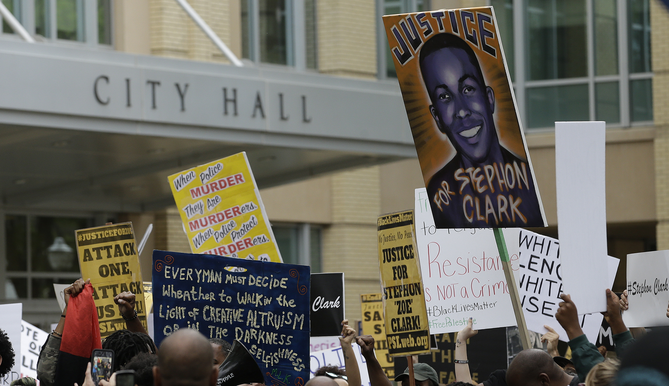 Black Lives Matter protesters crash wedding of officer linked to Stephon Clark shooting