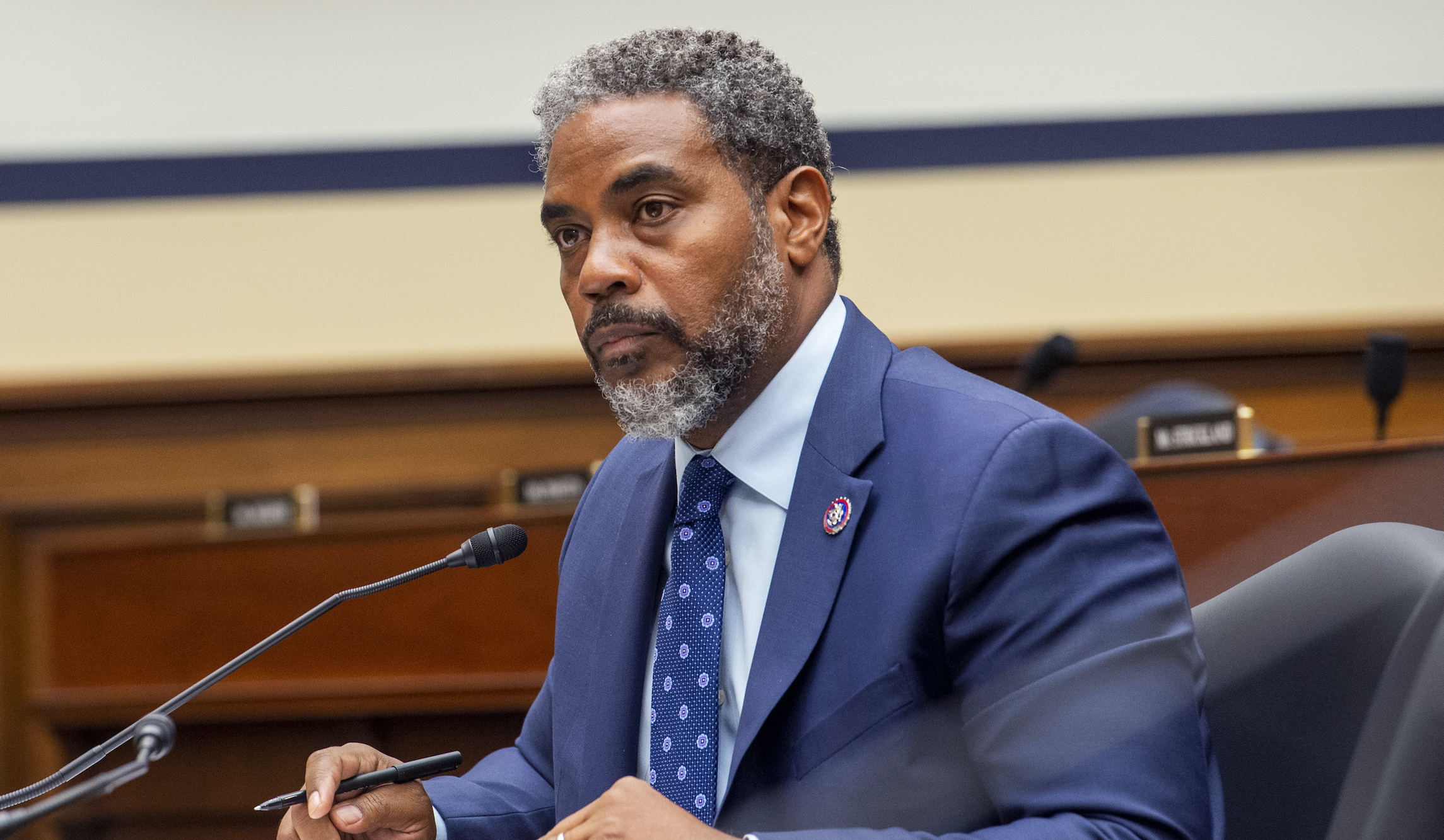 Wife of Democratic congressman who admitted affair implores him not to run again