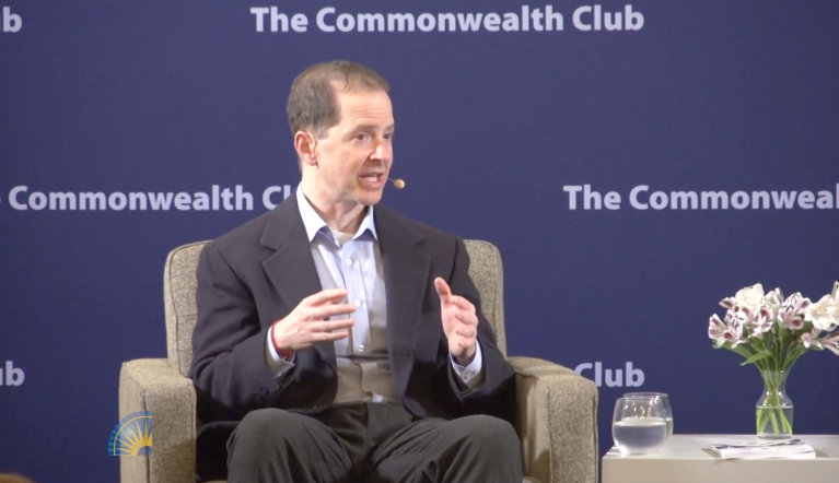 Max Stier speaking at the Commonwealth in Washington, D.C.