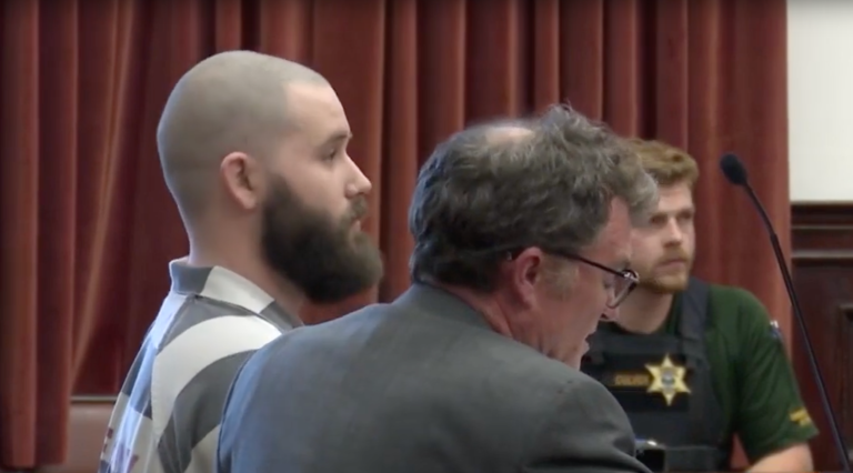 Two men will be publicly shamed after they attempted to get a lesser sentence by pretending to be war veterans.