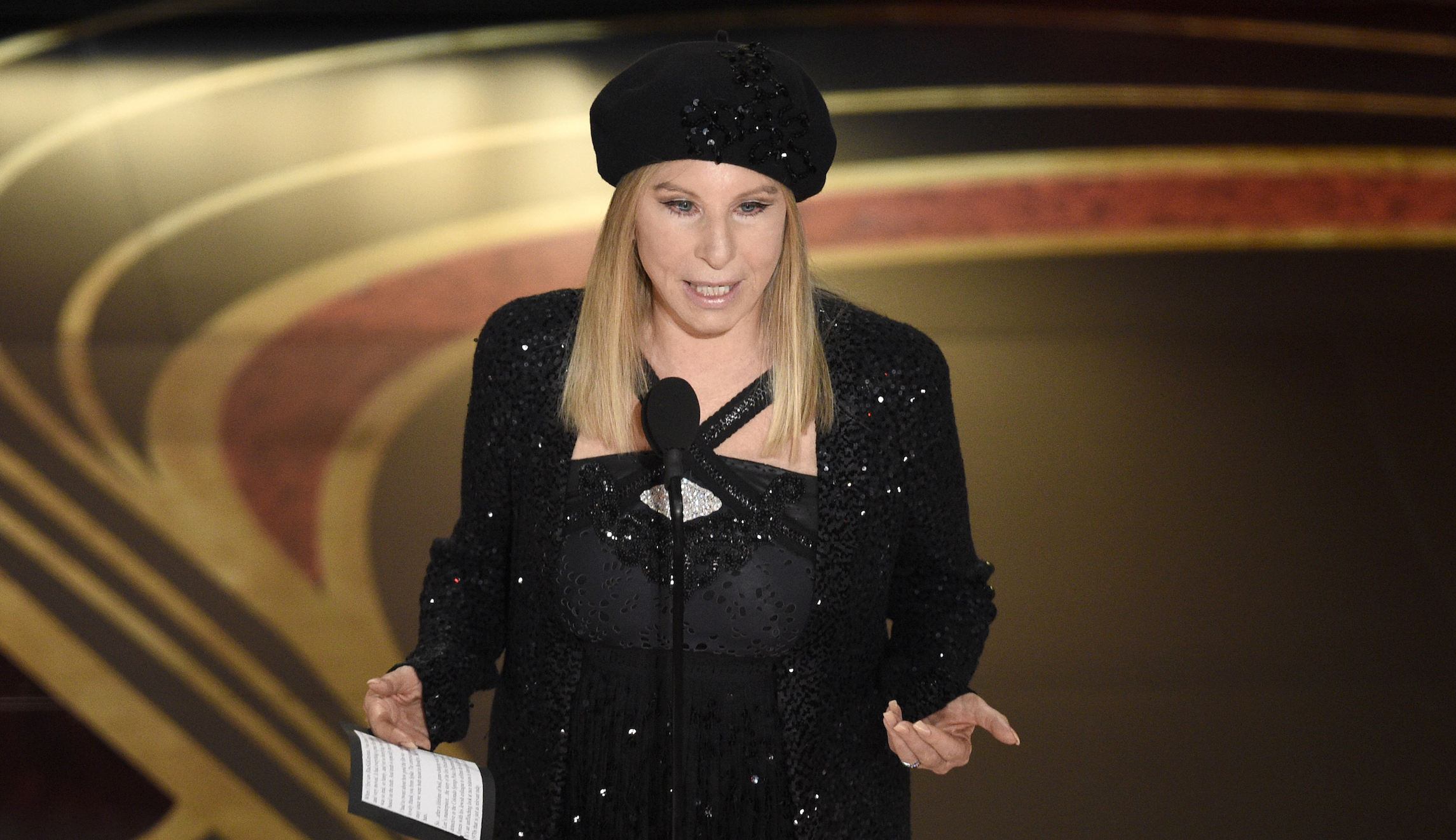 Barbra Streisand shares cartoon of Pelosi killing Trump with her stiletto heel