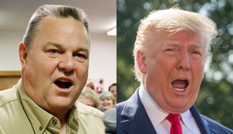 Jon Tester, Donald Trump