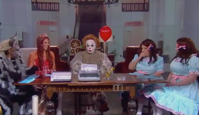 ‘Your worst nightmare’: The View puts on creepy costumes for Halloween