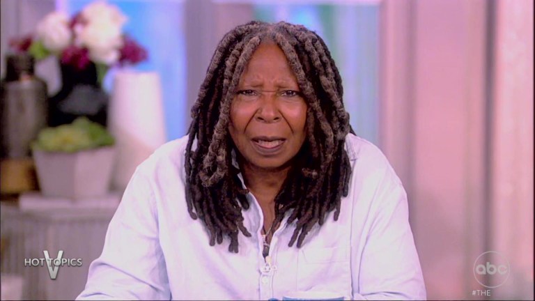 The View host Whoopi Goldberg confused. 07.26.23