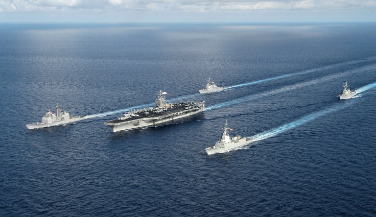 Theodore Roosevelt Carrier Strike Group.