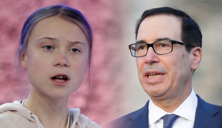 ‘Who is she?’: Mnuchin tells ‘chief economist’ Greta Thunberg to criticize after she ‘studies economics’