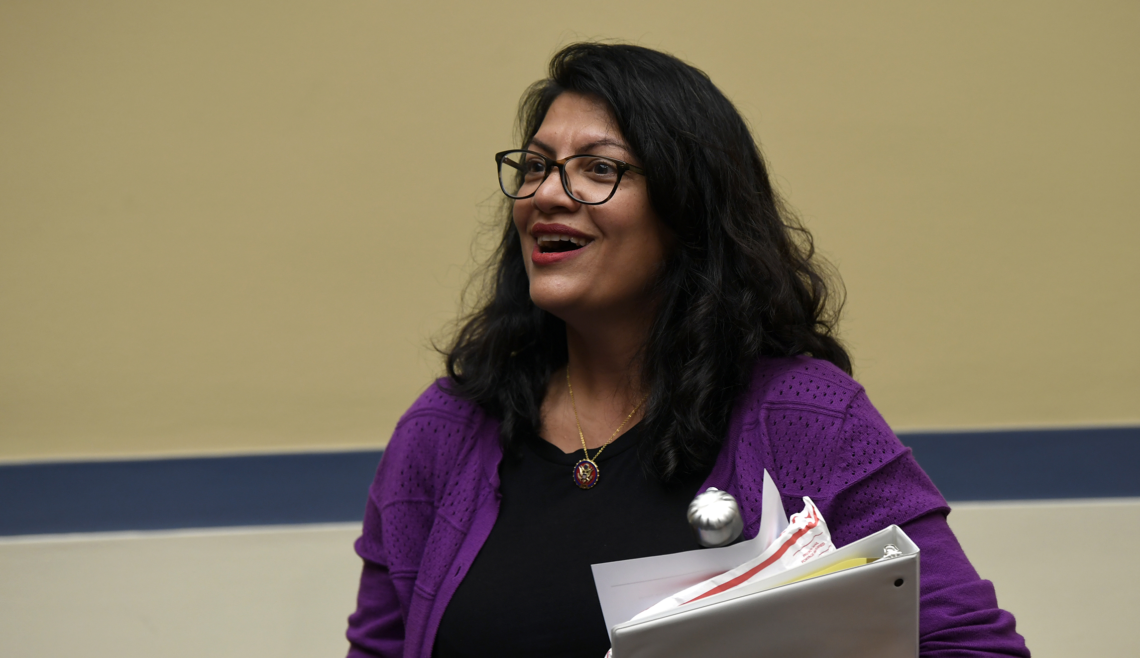 Rashida Tlaib: ‘I ain’t going nowhere, not until I impeach this president’